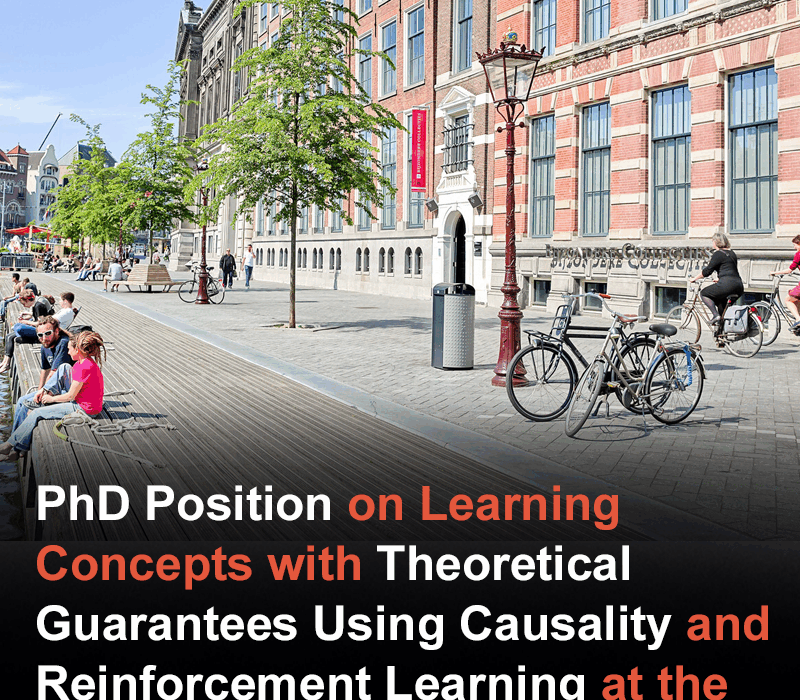 PhD Position on Learning Concepts with Theoretical Guarantees Using Causality and RL